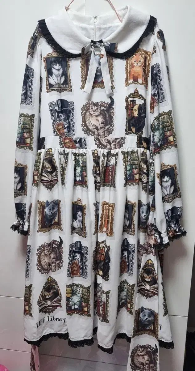 リフ ー キティ 肖像画 クラシック ドレス ホワイト XL
