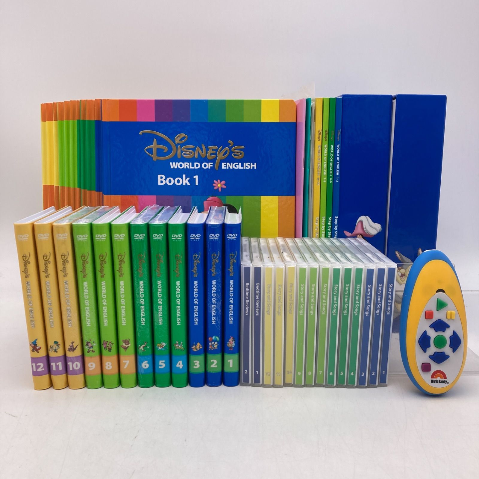 2018年購入 メインプログラムセット 絵本 CD DVD24枚 新子役 字幕あり 
