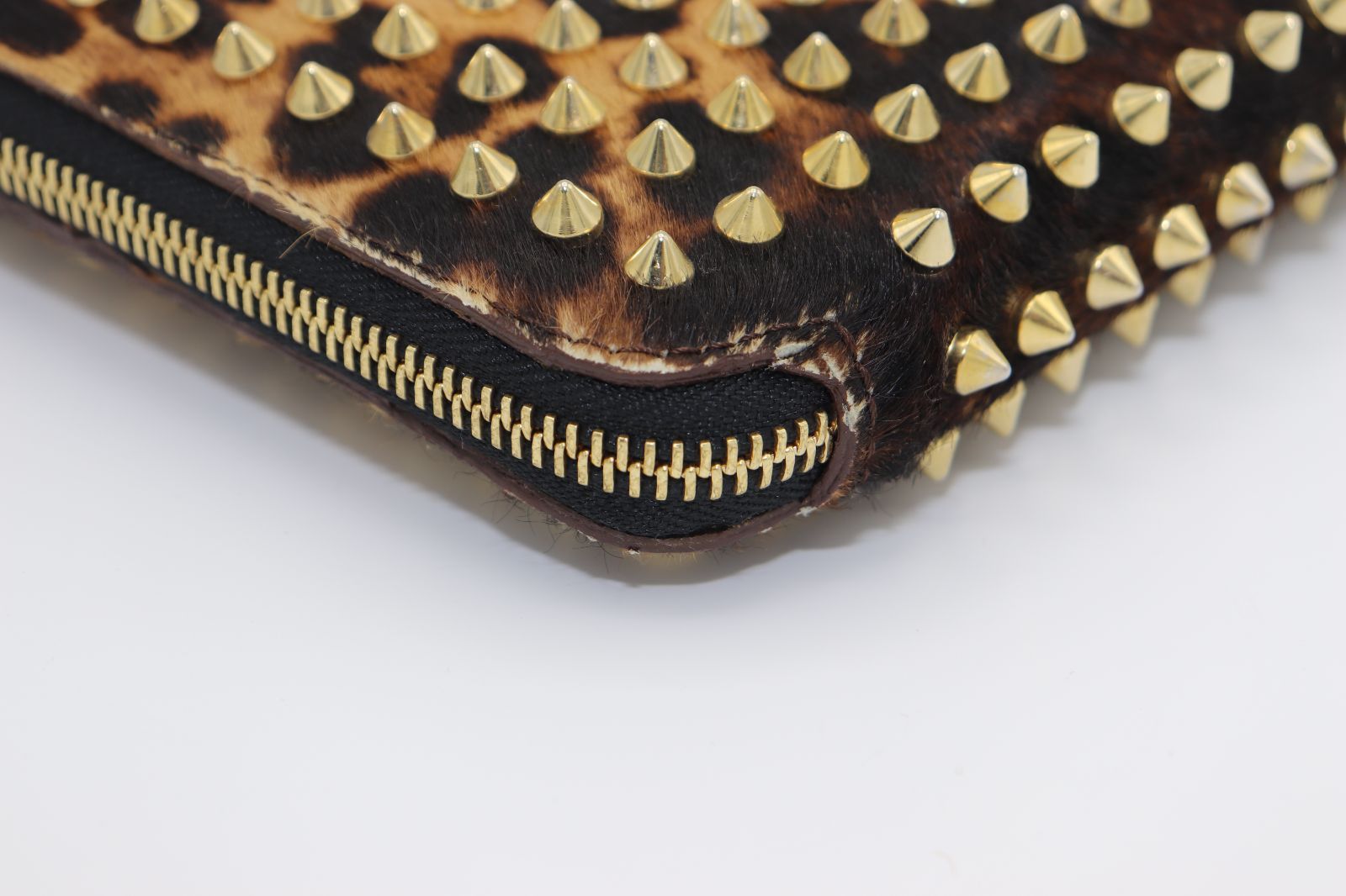 Christian Louboutin クリスチャンルブタン スタッズ クラッチバッグ 