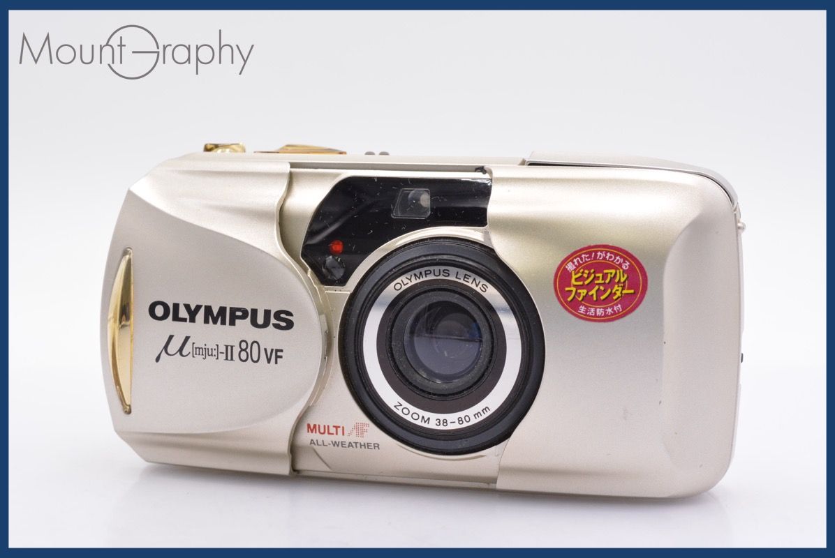 ☆極上美品☆オリンパス OLYMPUS μ METAL MULTI AF ZOOM ☆完動☆#