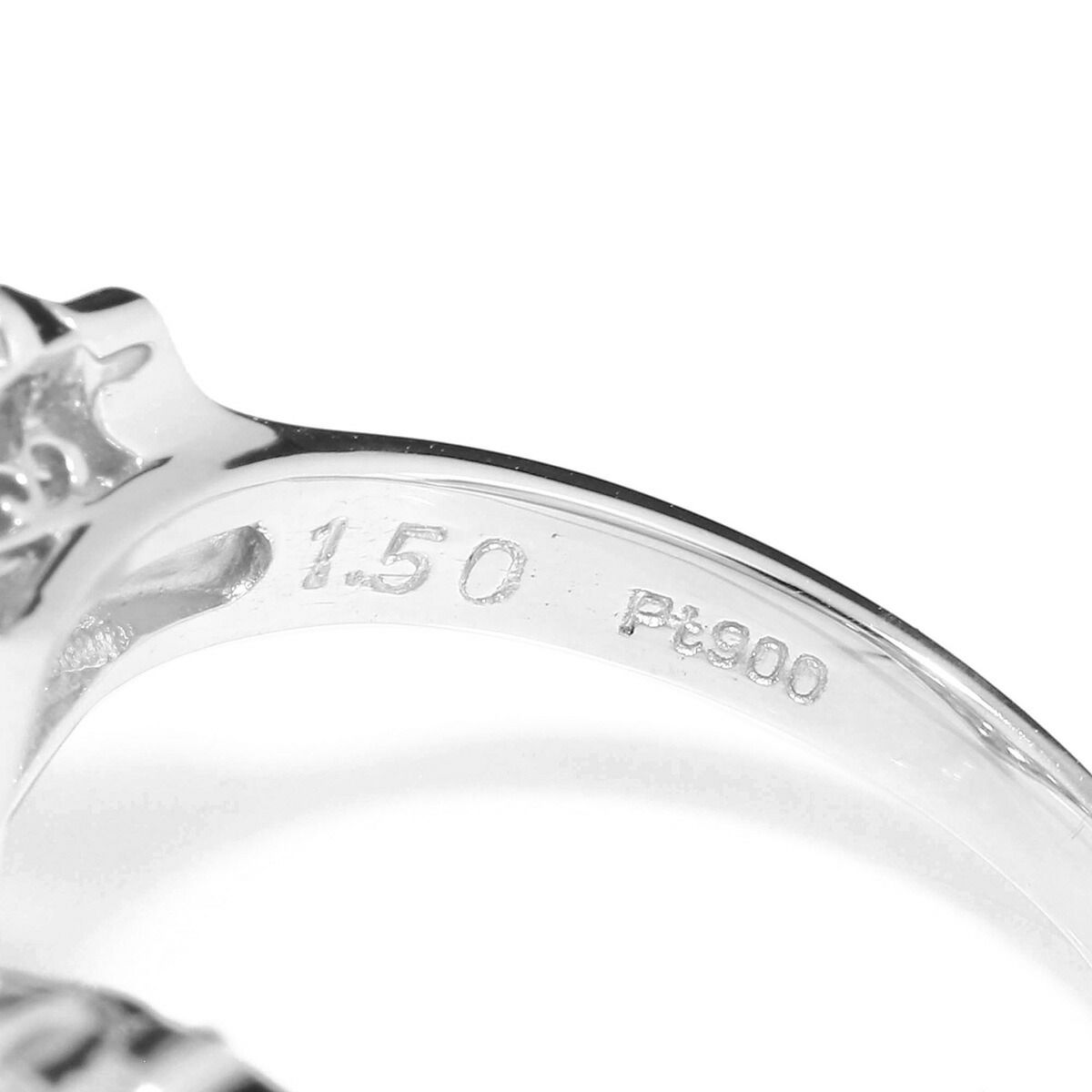 リング 指輪 ダイヤモンド 1.5ct Pt900 13号 中古 プレラブド 返品OK  