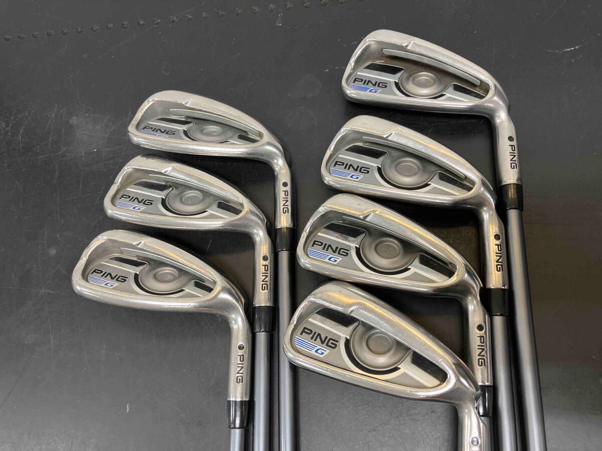PING G アイアンセット4-9，W 7本セット CFS70 フレックスR