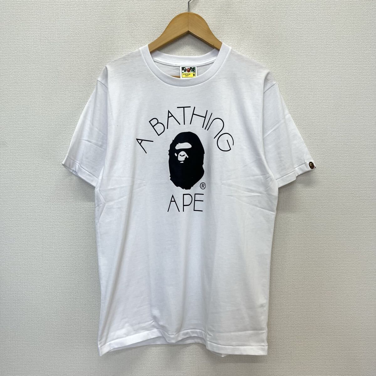 A BATHING APE アベイシングエイプ 半袖Tシャツ ロゴ プリント M