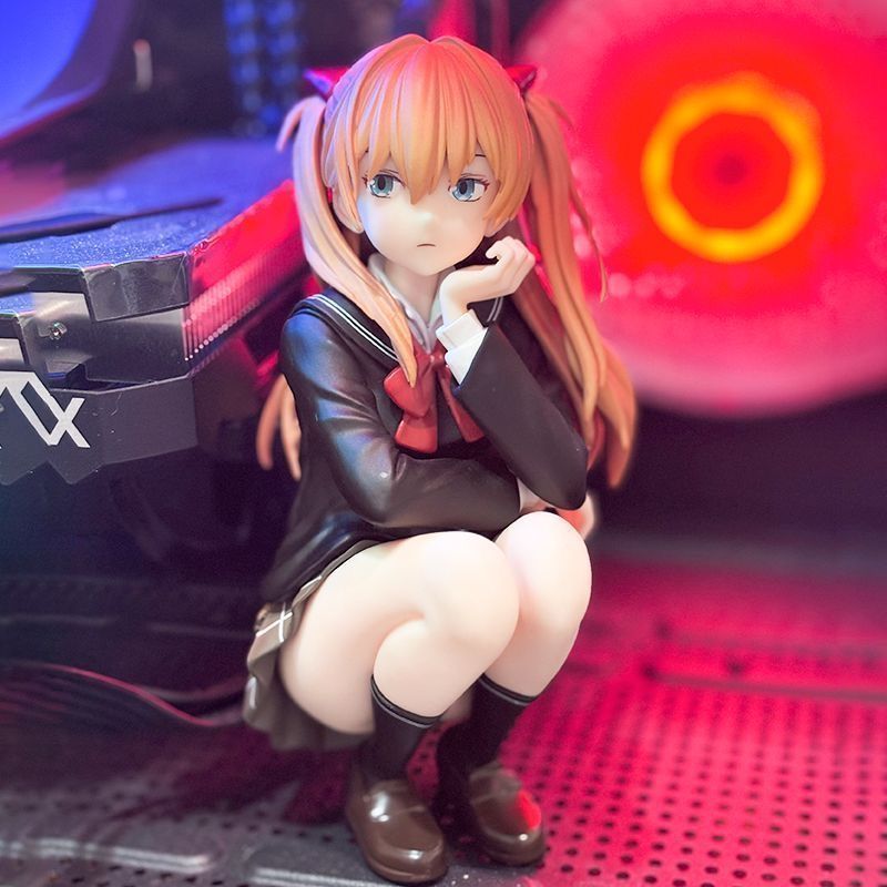 ➕エヴァンゲリオン➕　アスカ　制服　マグネット エヴァンゲリオン フィギュア アスカ 制服｜Yahoo!フリマ（旧