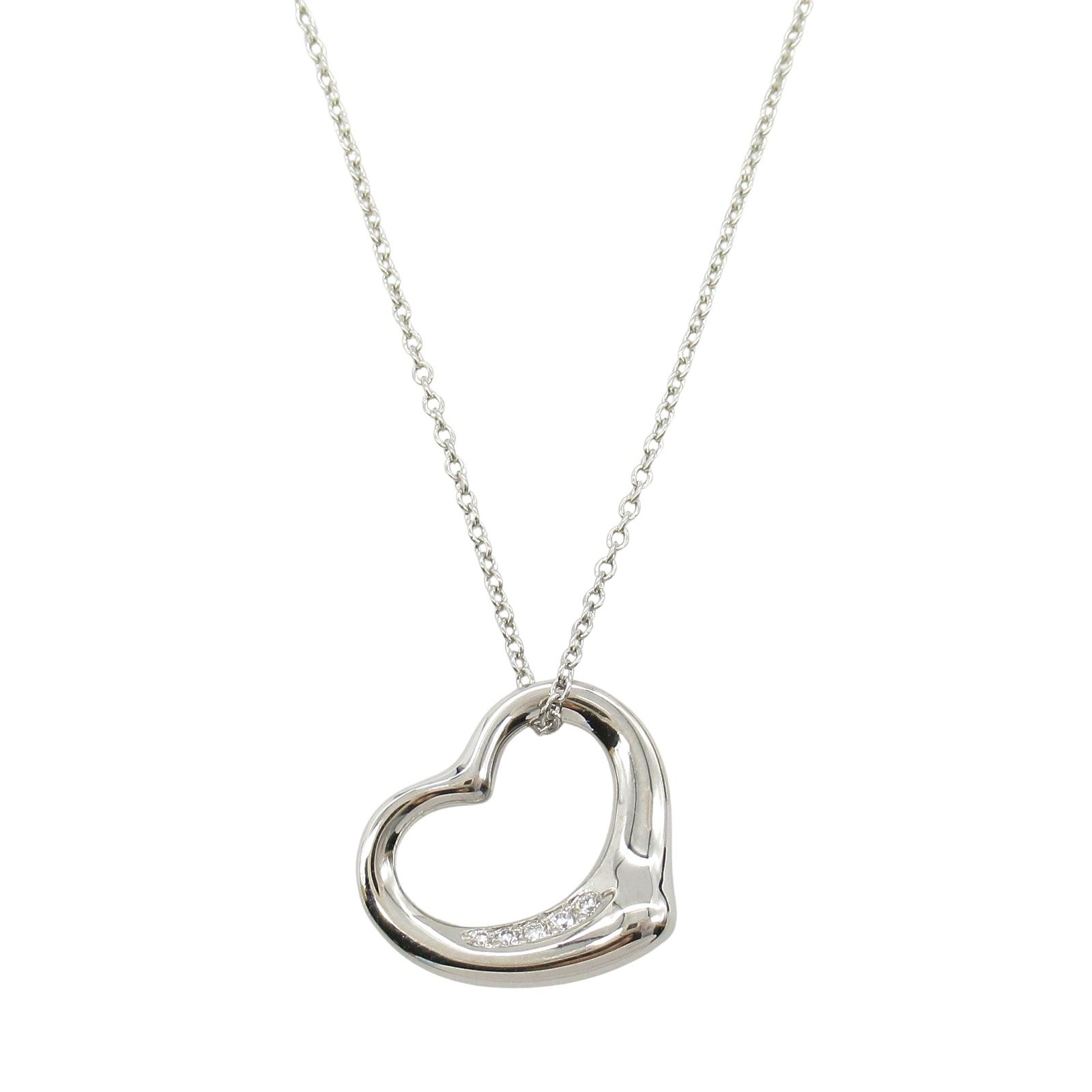 ティファニー TIFFANY＆CO ネックレス オープンハート ネックレス 