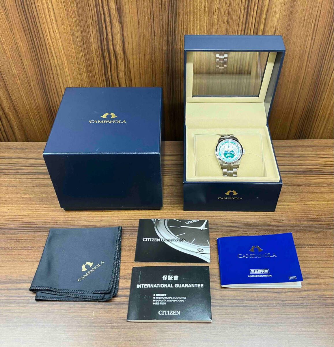 CITIZEN CAMPANOLA シチズン カンパノラ そに鳥 BU0040-57Z ソーラー