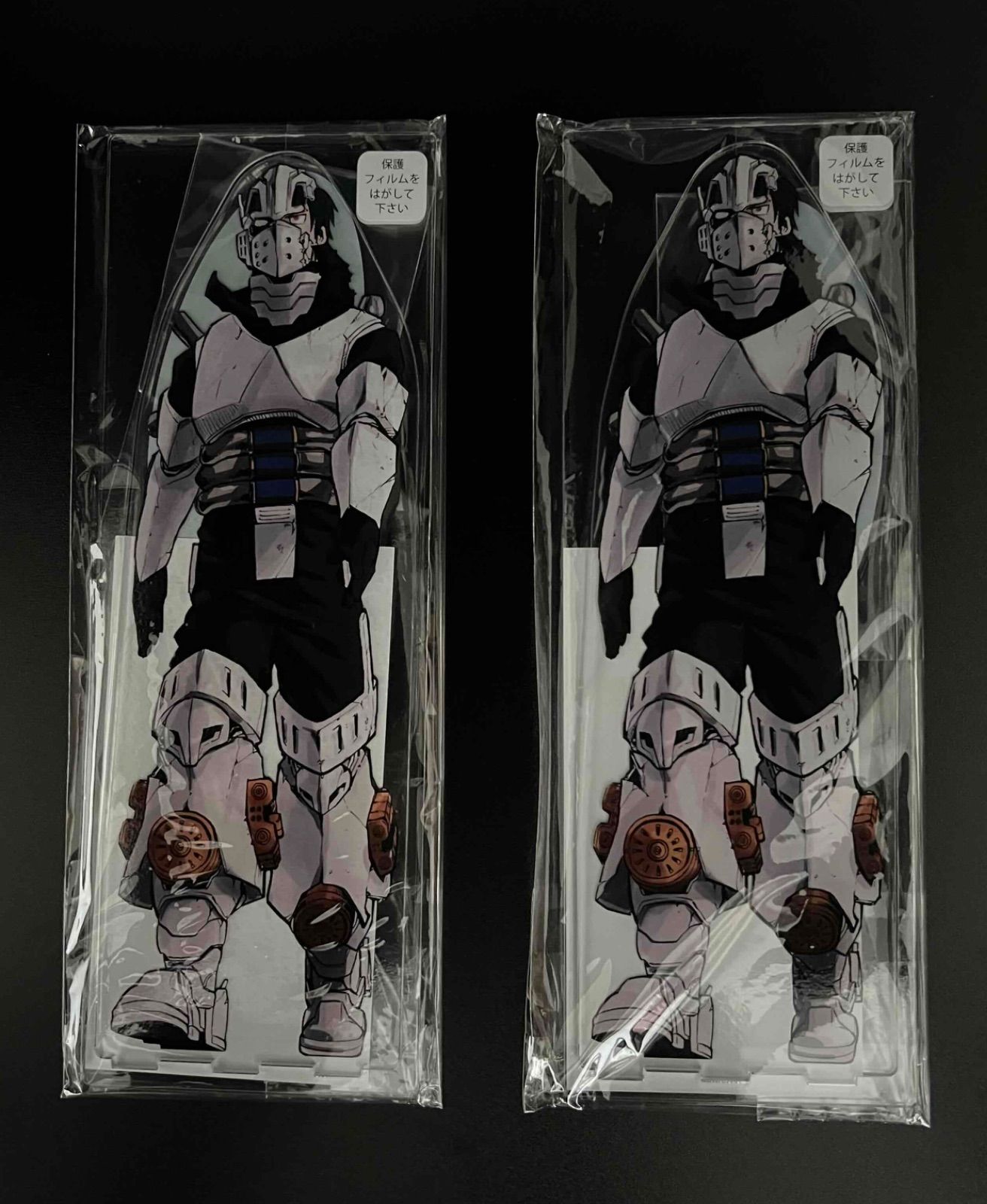 僕のヒーローアカデミア アクリルMEGAフィギュア 飯田天哉 2個セット