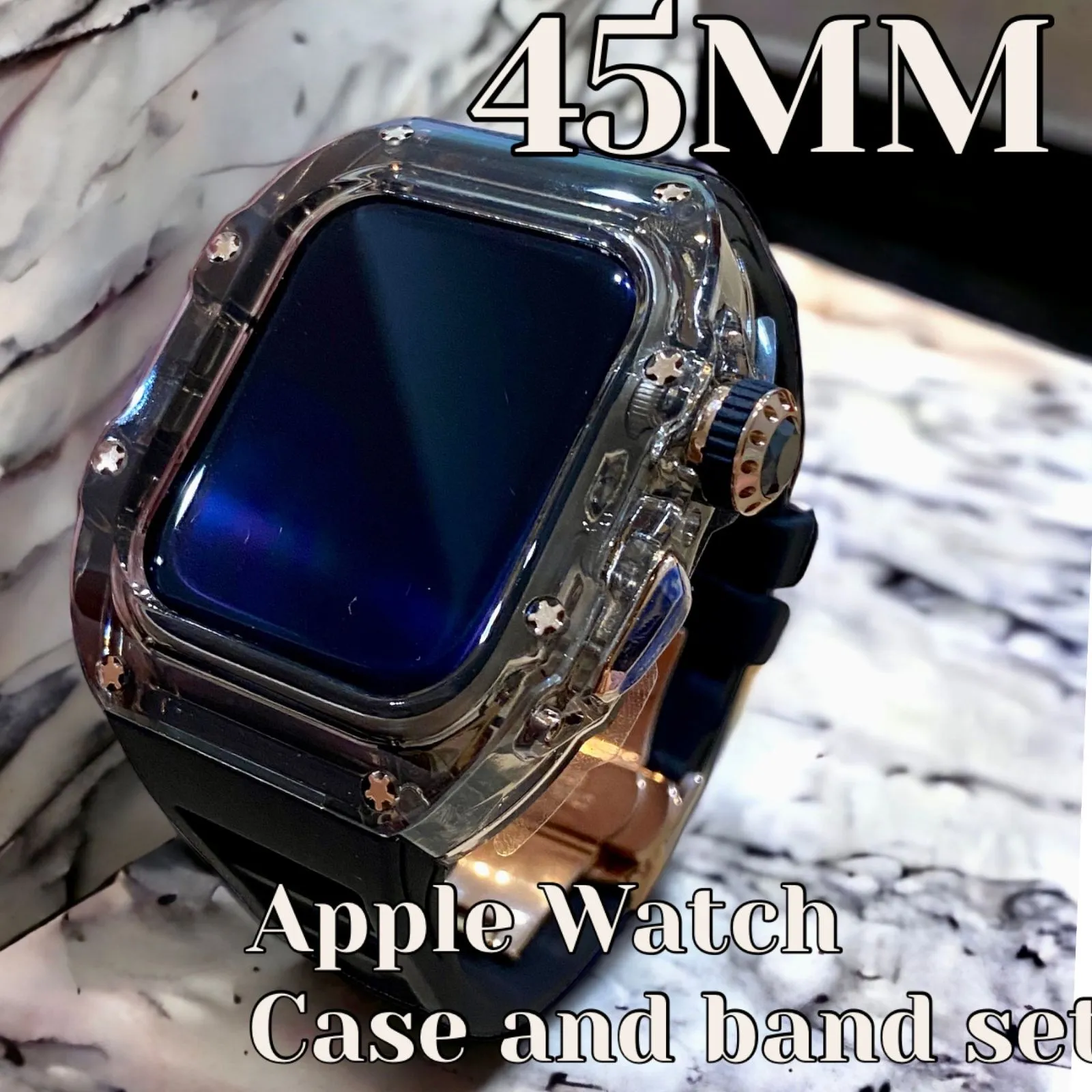 アップルウォッチラバーバンドベルトウルトラAppleWatchカバー