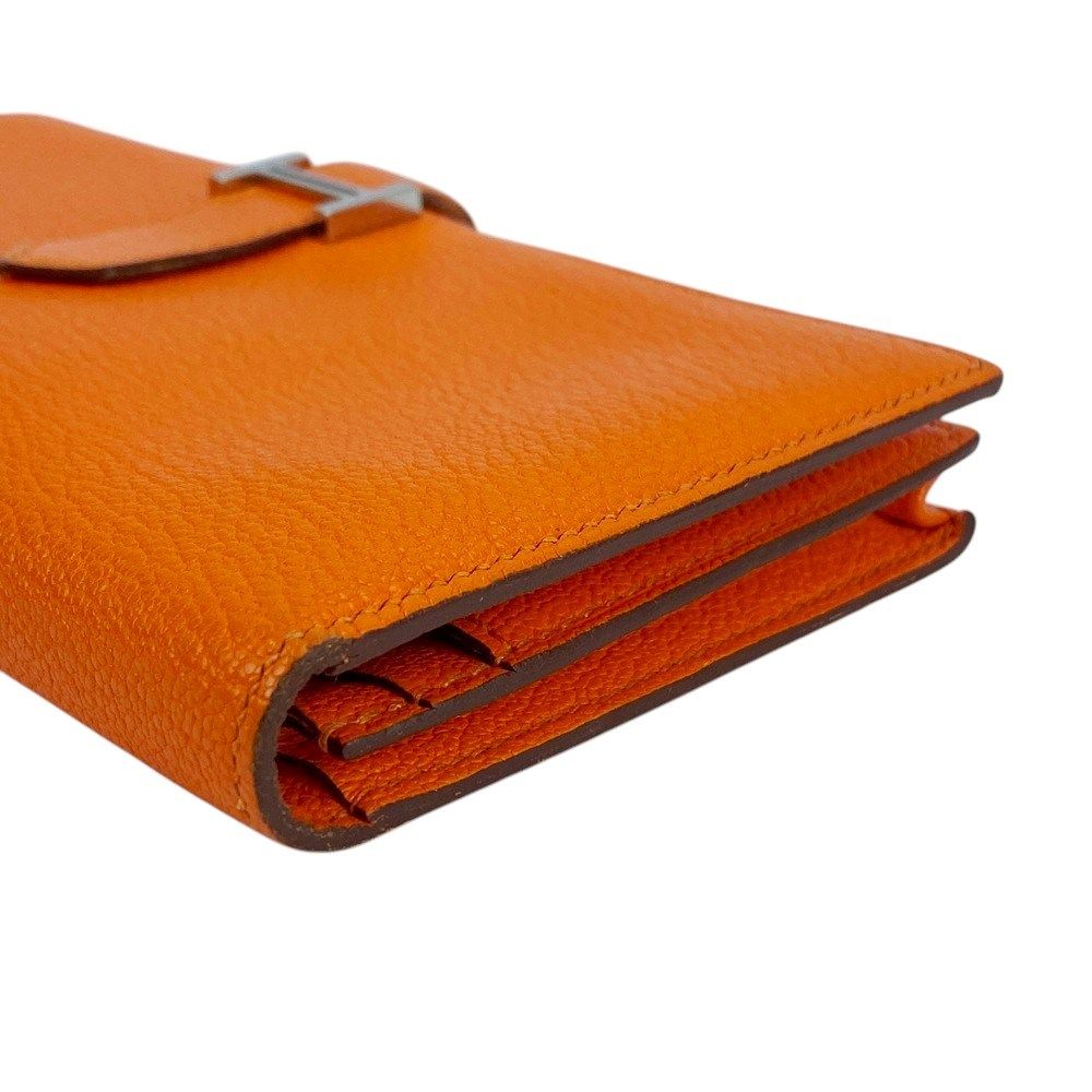 HERMES エルメス ベアンスフレ 長財布 シェーブル オレンジ 楽天市場】【5%OFF】 エルメス ベアンスフレ シェーブルミゾル