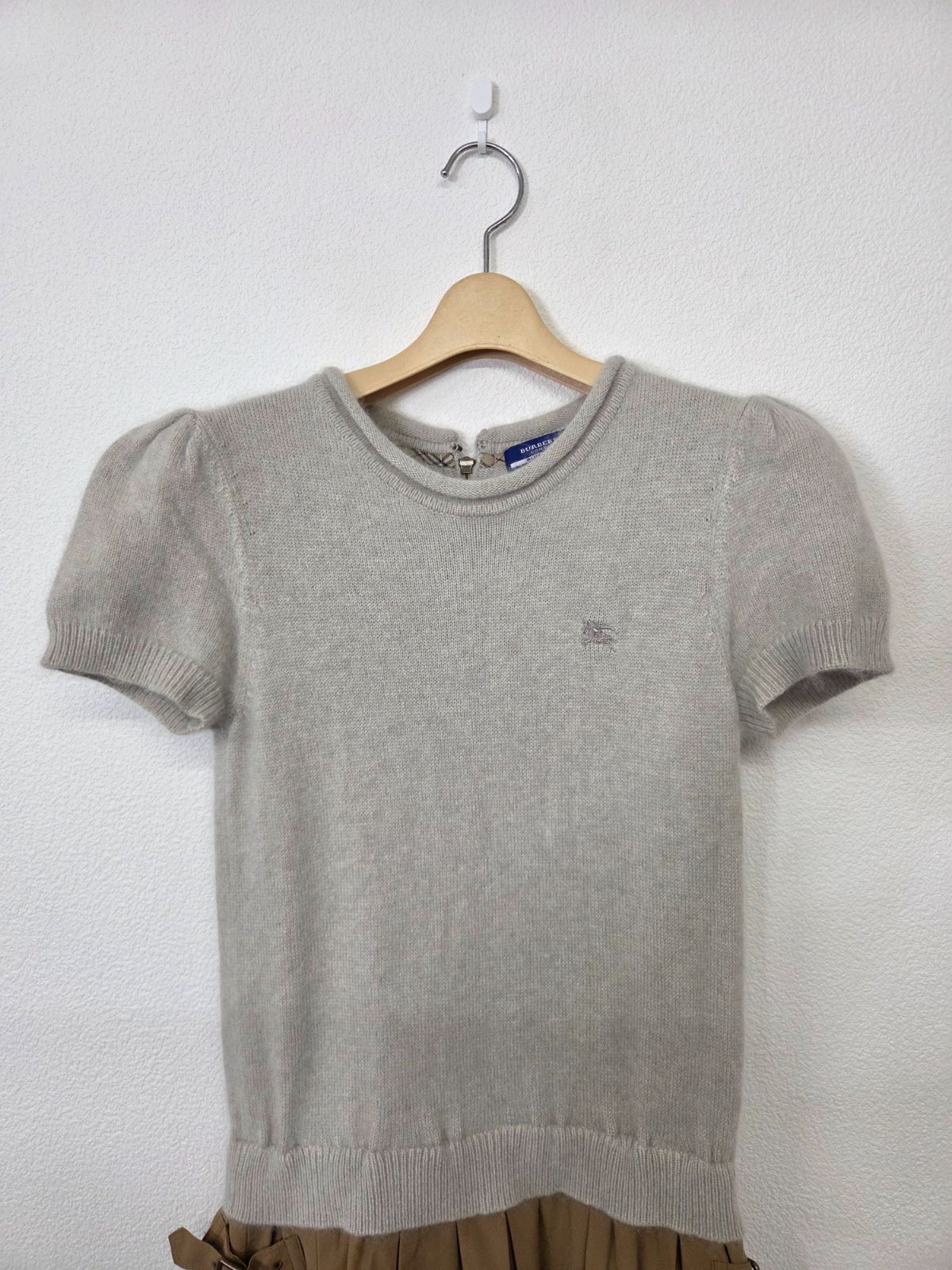 BURBERRY BLUE LABEL バーバリー ブルーレーベル ニット切替