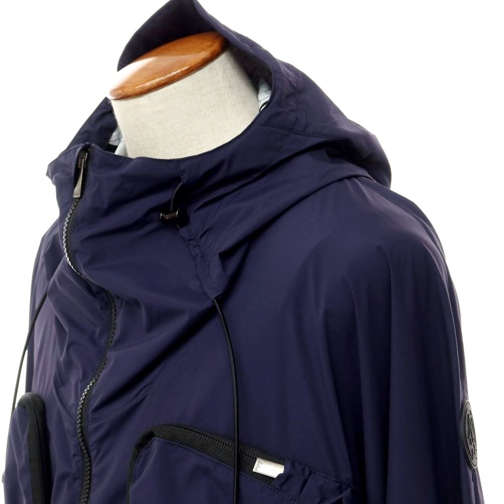 【新品アウトレット】シーラップ Sealup GRAPHENE PONCHO ストレッチナイロン ポンチョ ブルゾン ネイビー【サイズ46】【メンズ】-1