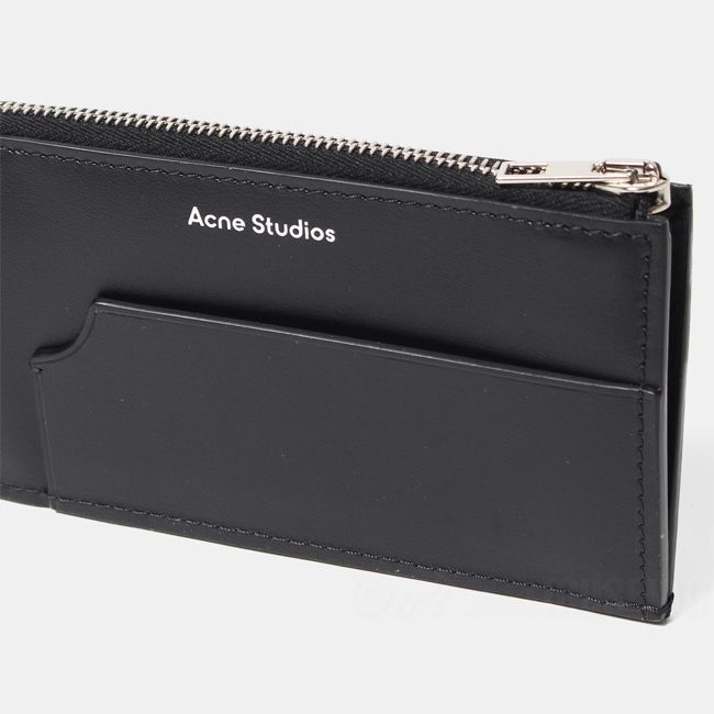 完成品 財布 Studios Acne カードケース 黒（【新品未使用 コインケース 小物