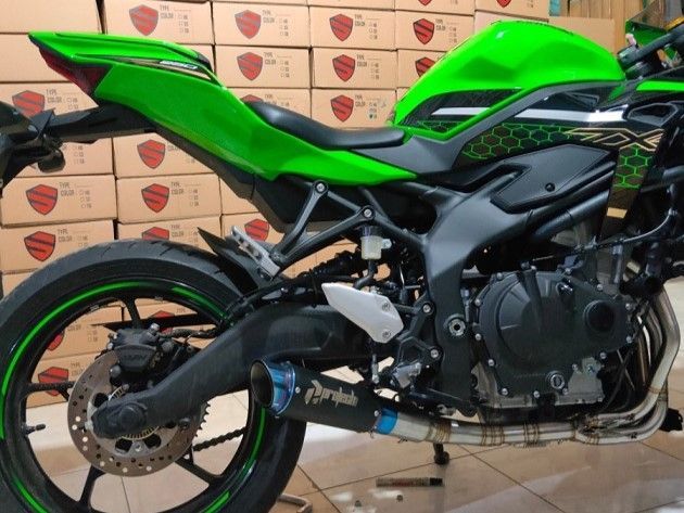PROTECH ZX25R ZX4R フルエキマフラー スラッシュ - メルカリ