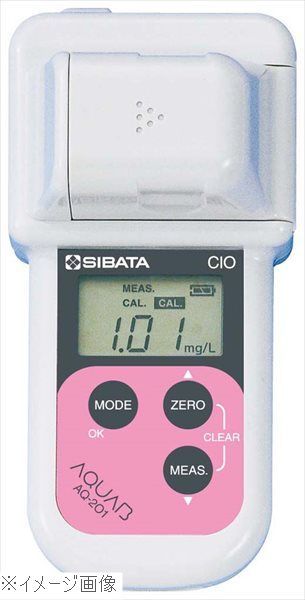 ハンディ水質計 アクアブ 残留塩素 ＡＱ－２０１ ０８０５６０－２０１