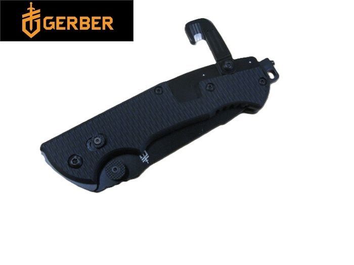 ガーバー G 22-01870 ヒンダラー CLS コンビ刃 折畳み ナイフ ブラック ステンレス鋼 GRNハンドル GERBER F HINDERER