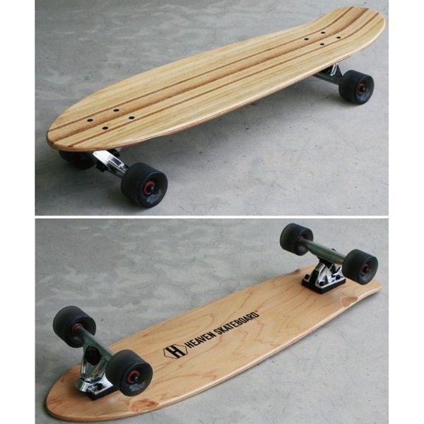 HEAVEN SKATEBOARD BAMBOO 40\" ロンスケ HEAVEN SKATEBOARD BAMBOO 40 ロンスケ