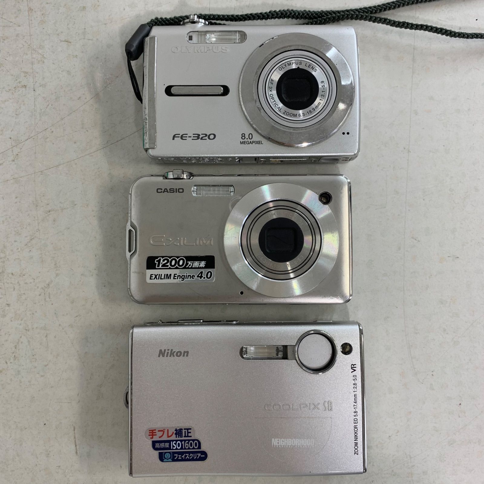 ジャンク コンデジ まとめ売り ニコン ソニー LUMIX カシオ 富士 
