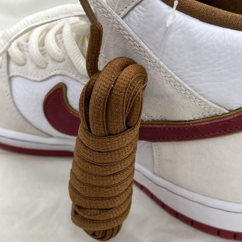 NIKE SB DUNK HIGH PRO cv9499-100 sail/team c imson-wheat-sail