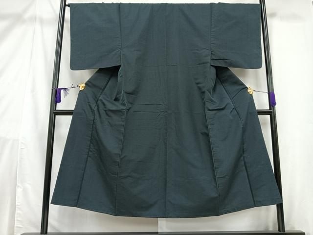 平和屋着物＃男性 長羽織 黒紋付き 正絹 逸品 CAAT5849id 平和屋着物