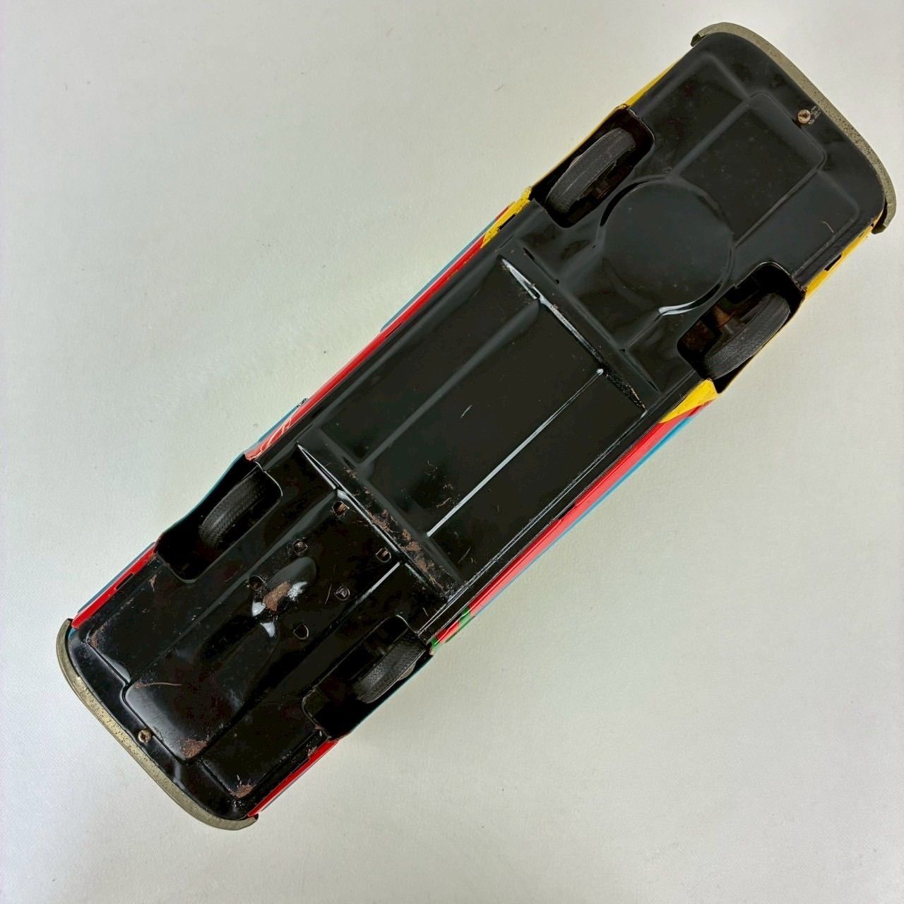 極希少】マスダヤ 仮面ライダーV3 バス ブリキ レトロ玩具 おもちゃ