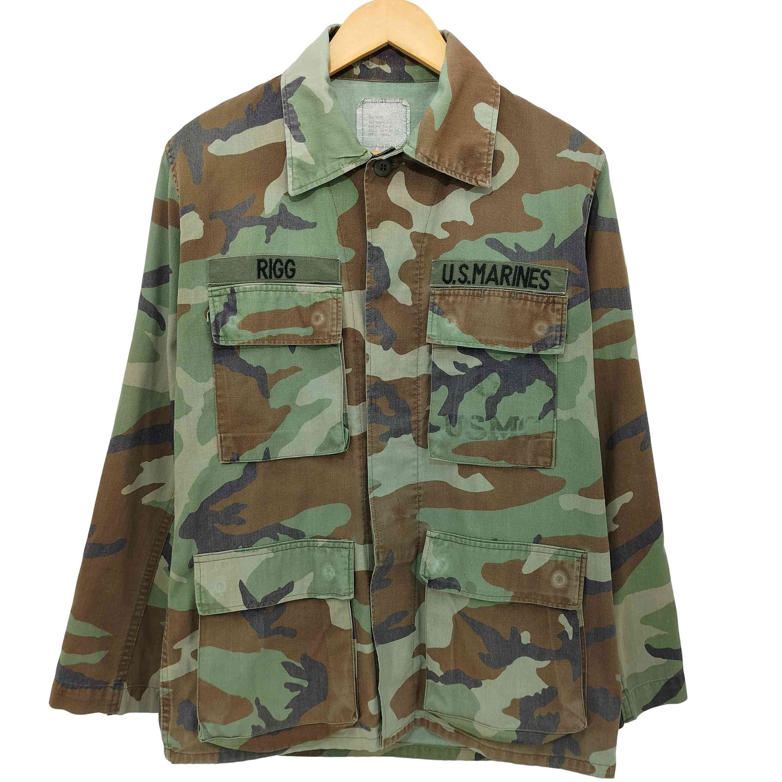 ユーエスエムシー USMC BDU ウッドランドカモ バトル ドレス 