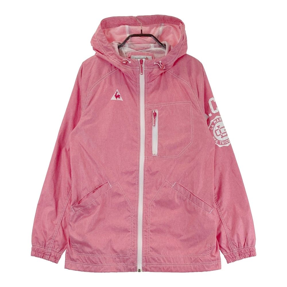 ルコックゴルフ レディース M レインウェア ジャケット レッド 2way