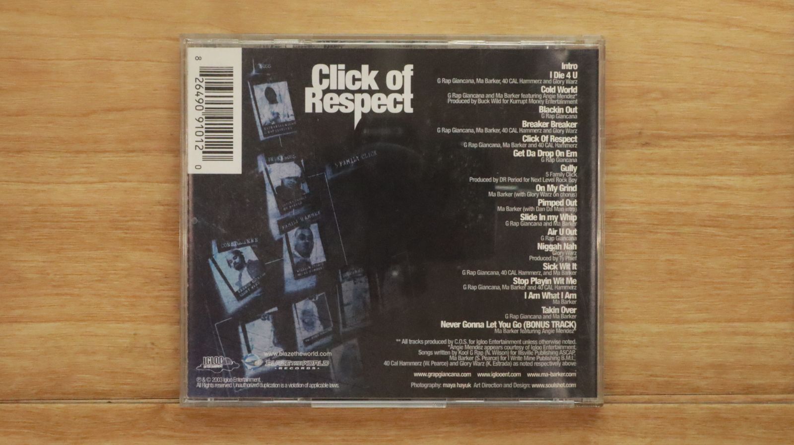 中古CD☆クール・G・ラップ&DJポロ/KOOL G RAP□ Click of