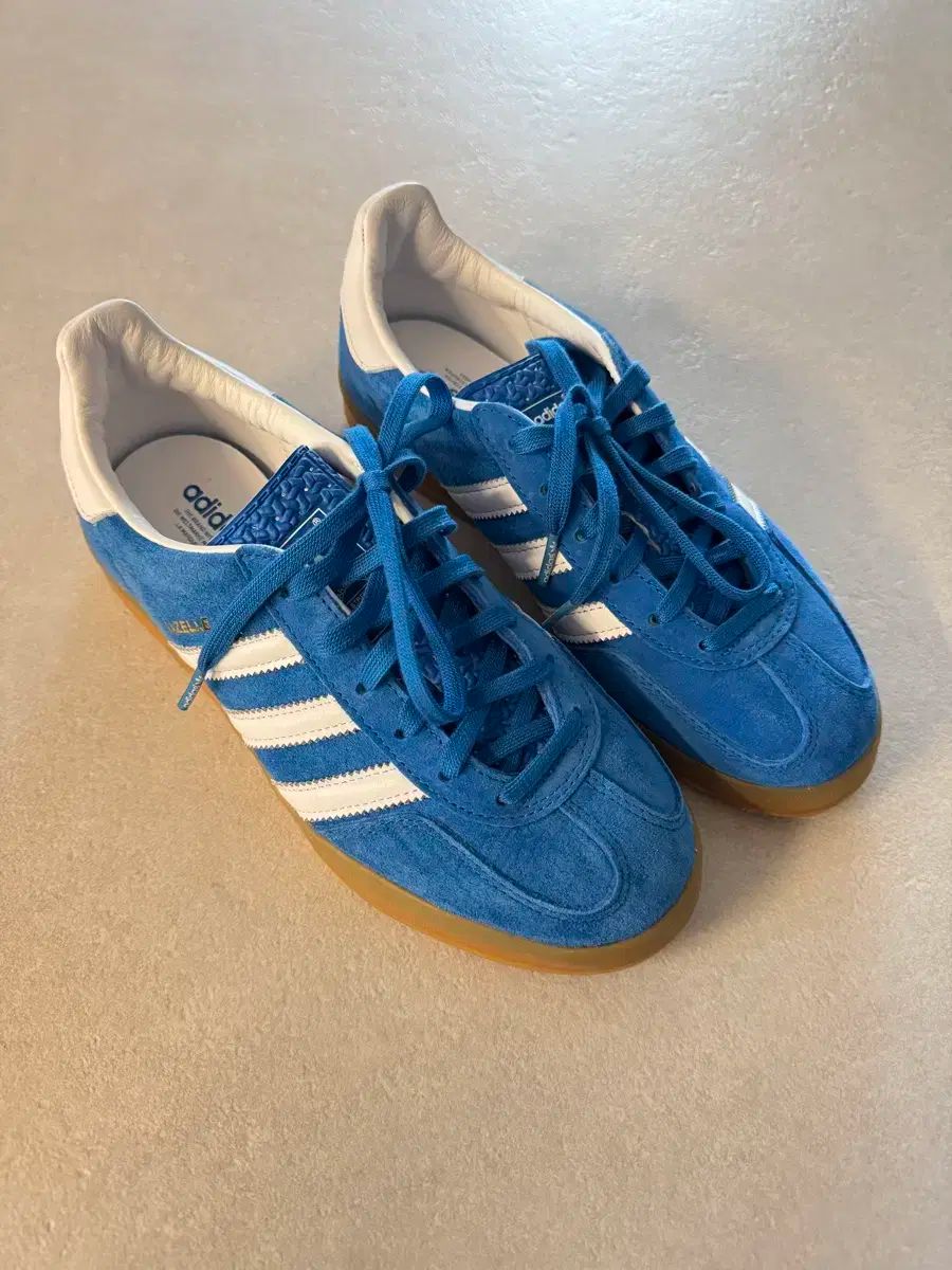 【雷市場（ポンジャン）商品韓国直送】 adidas(アディダス) ガゼル インドア ブルーバード 235