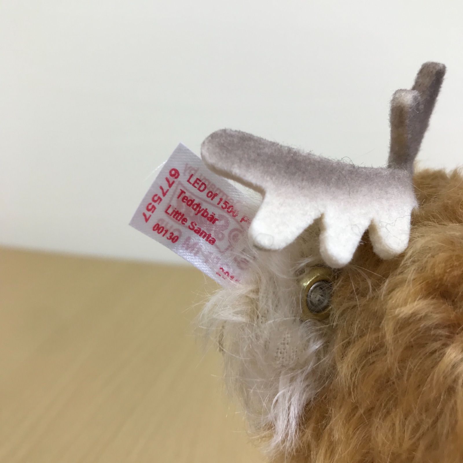 美品 シュタイフ テディベア リトルサンタ 2012年 1500体 日本限定