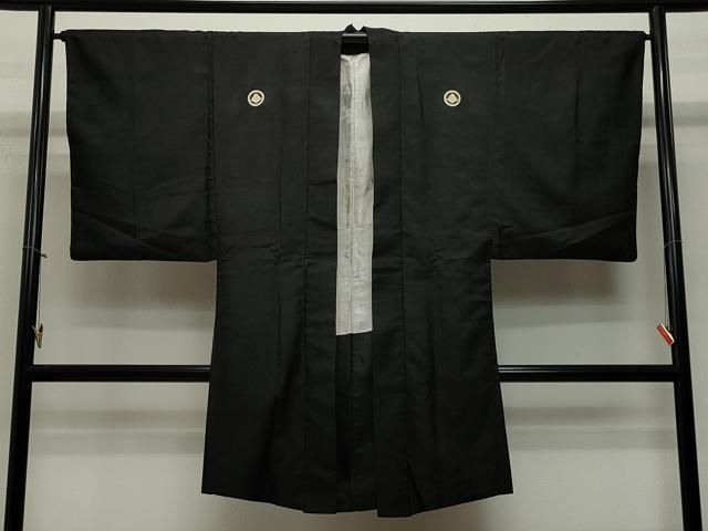 長羽織 黒紋付き
