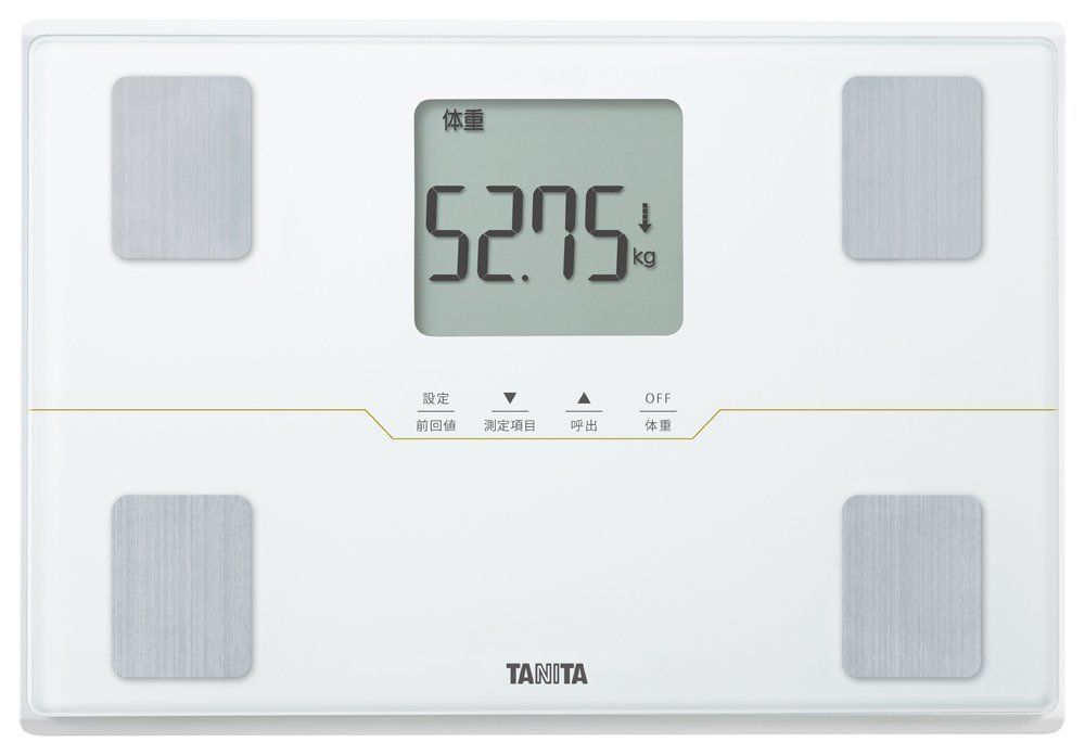 早発送】タニタ 体重計 体組成計 50g ホワイト BC-315 WH【体