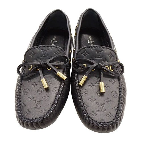 ルイ・ヴィトン LOUIS VUITTON 革靴 レディース ブランド ローファー  