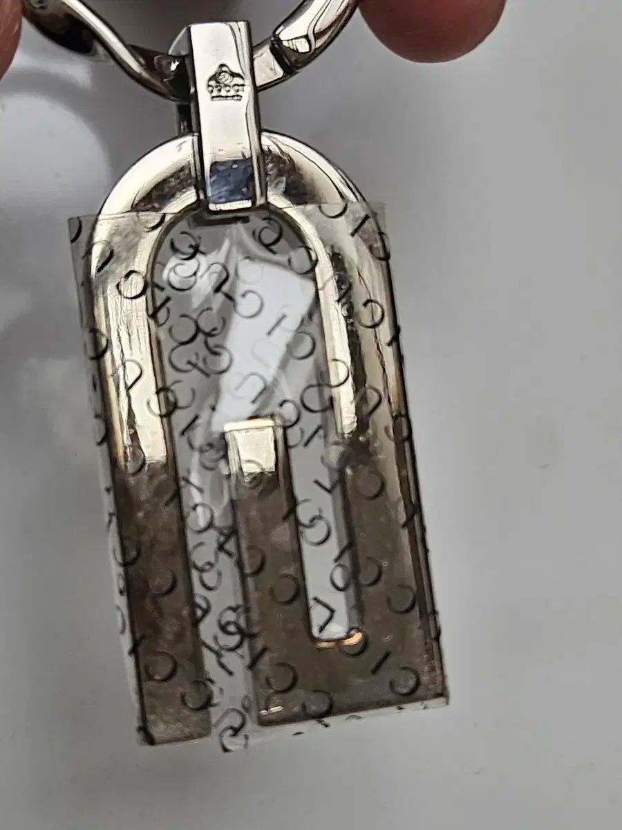 GUCCI(グッチ) シグニチャー GG 彫刻 キーリング ファッション
