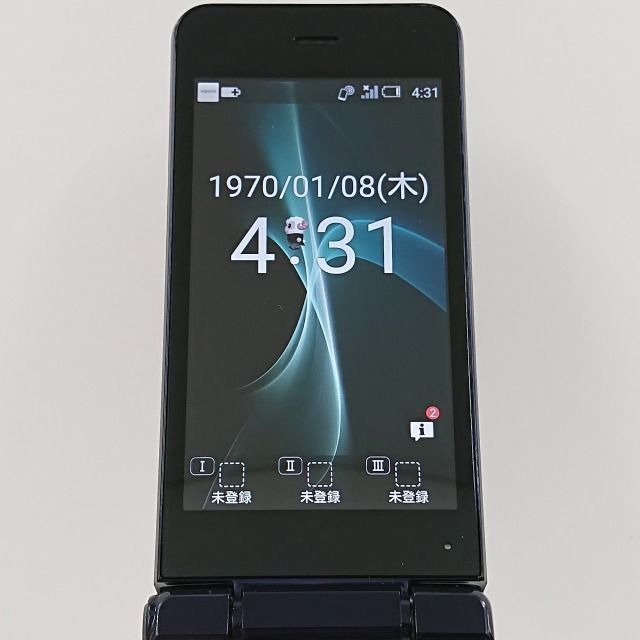 AQUOS ケータイ SH-01J docomo ブルーブラック 送料無料 本体 c07618