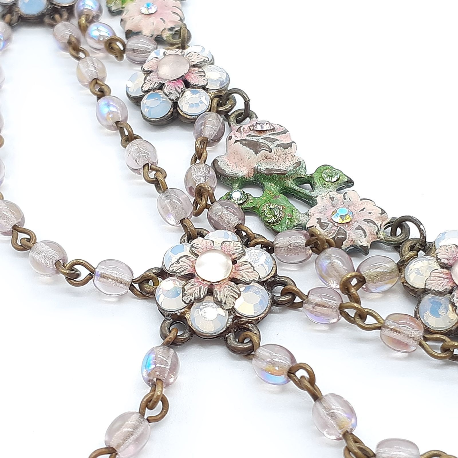 Michal Negrin ミハエルネグリン ネックレス フラワー ビジュー