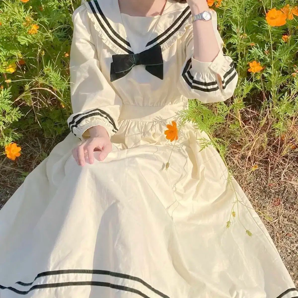 Darling Studio ソフト セーラー ワンピース