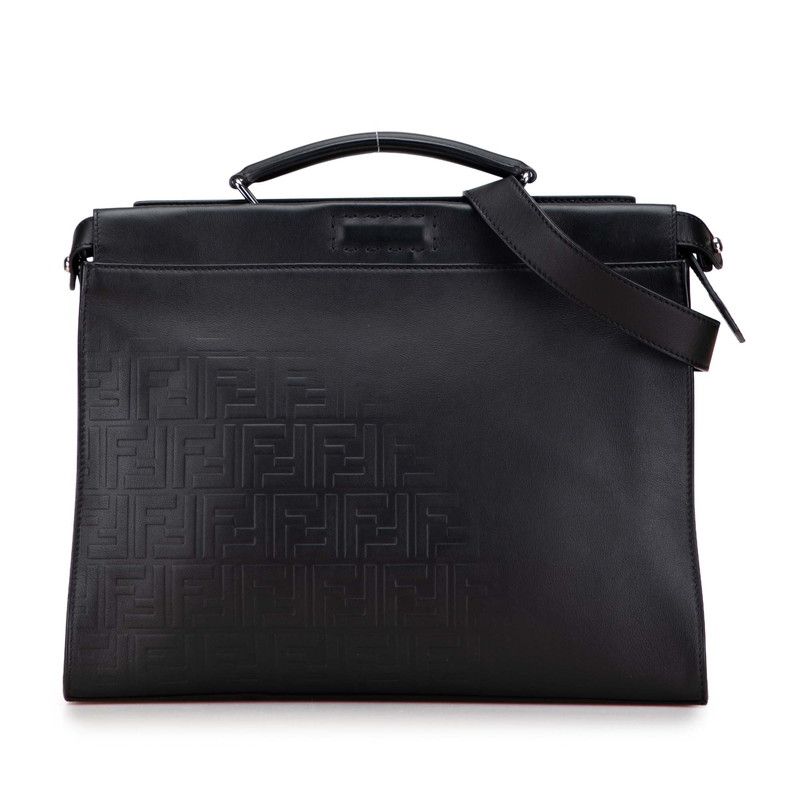 【美品】Felisi ビジネスバッグ ネイビー/ブラウン フェリージ ビジネスバッグ バッグ メンズ ネイビーブルー&ライト