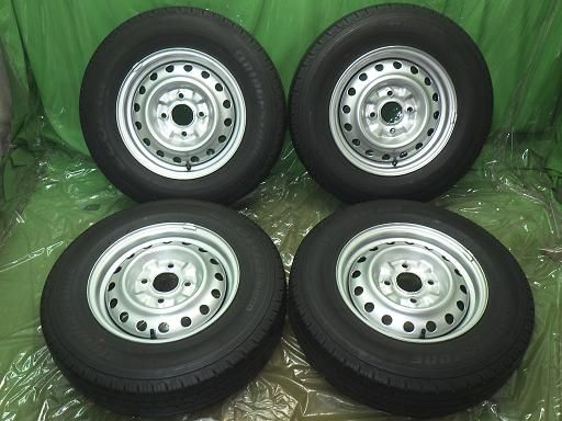 BRIDGESTONE 23年製 NV200バネット純正 14インチ スチール ブリヂストン