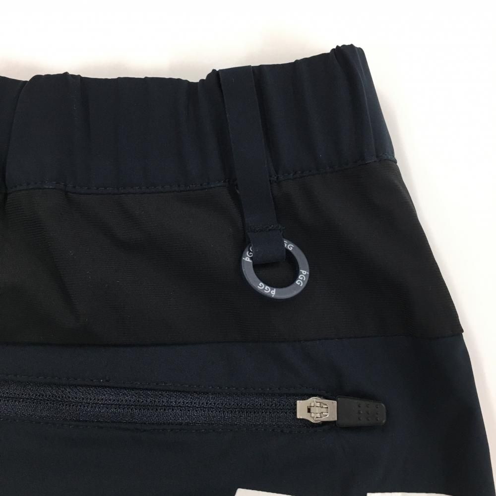 大学生 割引 PGGパーリーゲイツ 4(M メンズ ウエストゴム ネイビー×白 パンツ メンズウェア
