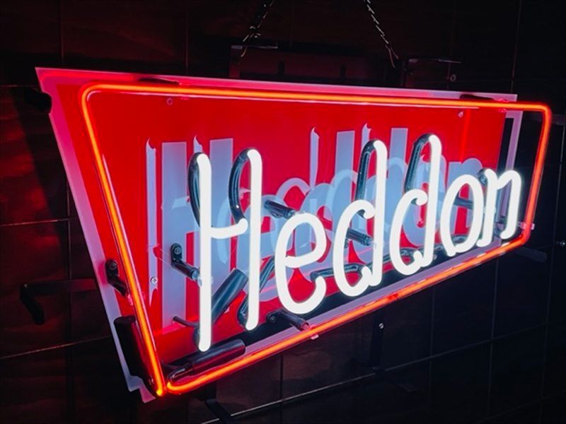 へドン Heddon ネオン 看板 オールドルアー ダイワ トップ道 ZEAL