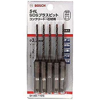 【中古】(非常に良い)ボッシュ SDSプラス S4 3.4 5本入り【S4034110/5】(3785688)