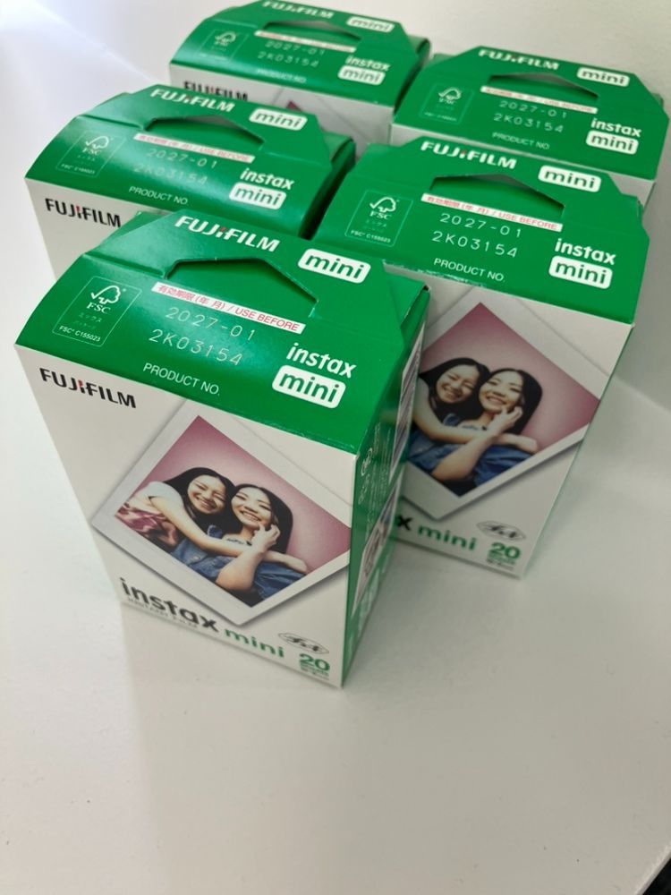 INSTAX mini インスタントフィルム20シート 5個セット