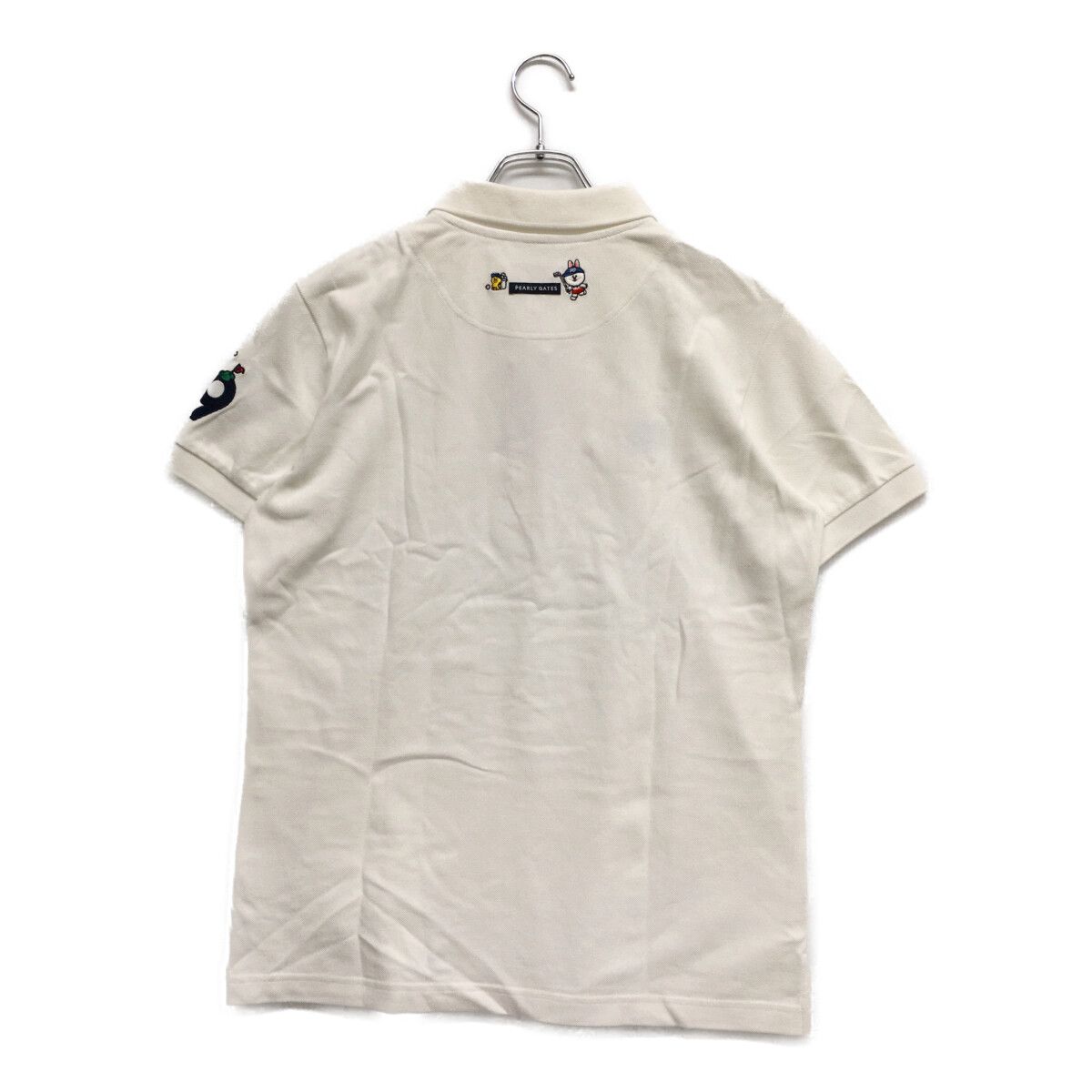 【新品未使用】パーリーゲイツ 半袖ポロシャツ サイズ4 PEARLY GATES パーリーゲイツ 半袖ポロシャツ ネイビー系 4