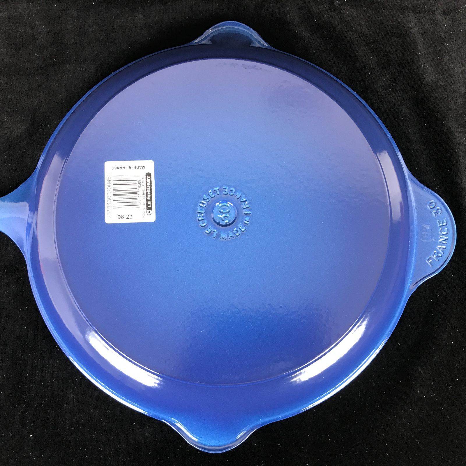 1206【未使用品】LE CREUSET ル・クルーゼ スキレット 30cm ブルー 鍋 調理器具