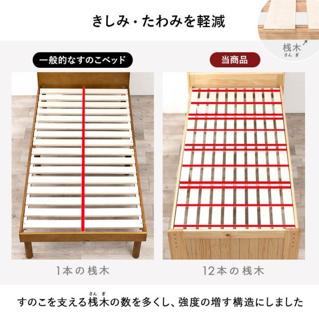 Bed ウッドベッド