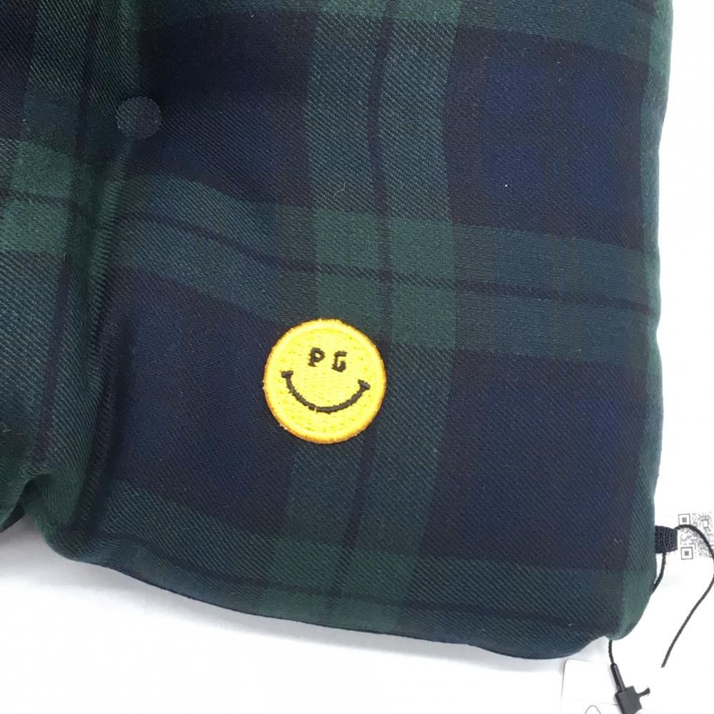 新品】パーリーゲイツ ペットクッション ネイビー×ダークグリーン