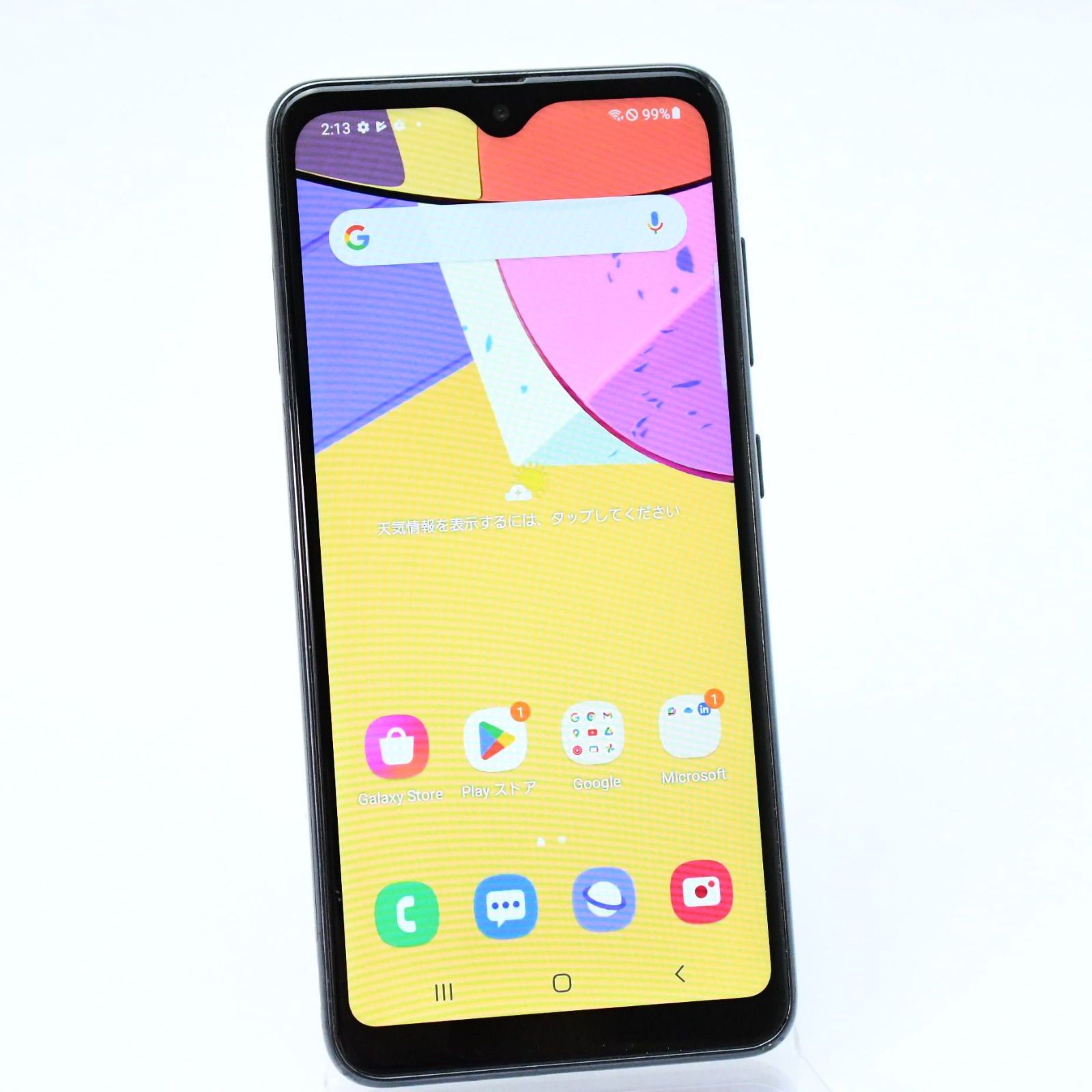 電池良好】au SIMフリー Galaxy A21 SCV49 ブラック - メルカリ