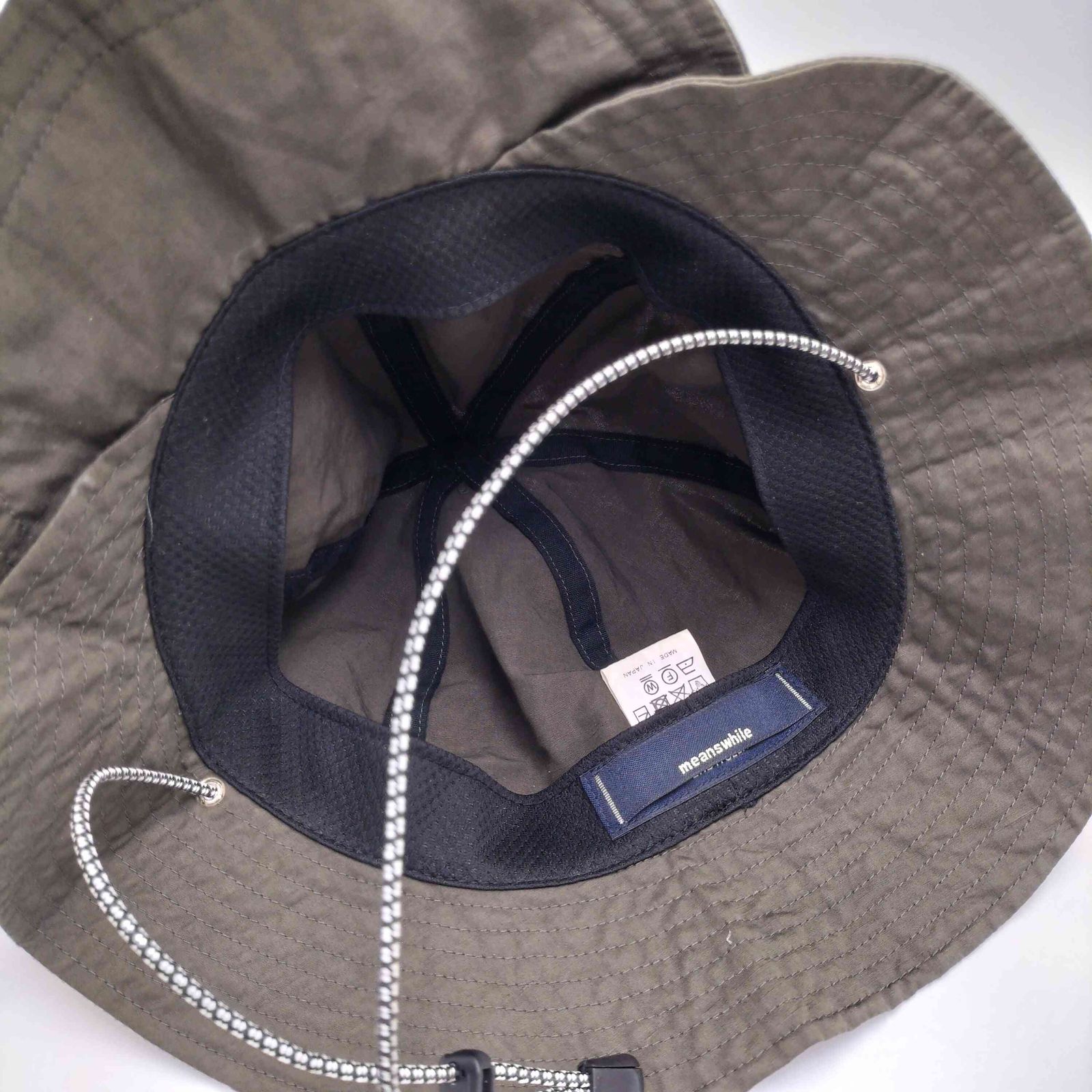ミーンズワイル meanswhile 21SS Split 6 Panel Hat スピリット