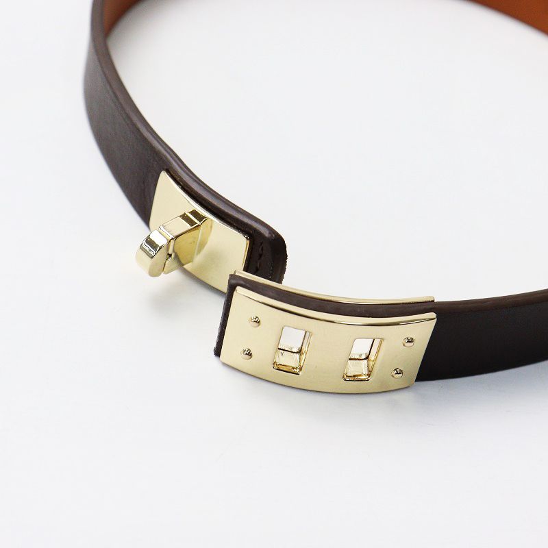 【MAISON BOINET】Adjustable plate bracelet メゾンボワネ MAISON BOINET 95549G Adjustable plate