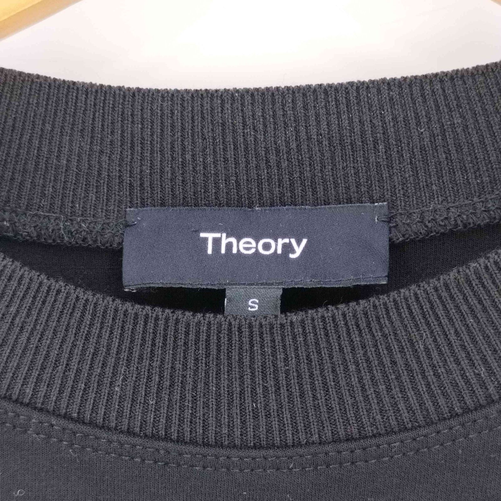 セオリー theory Double Knit LT N LS Seam Sweatsh レディース JPN：S